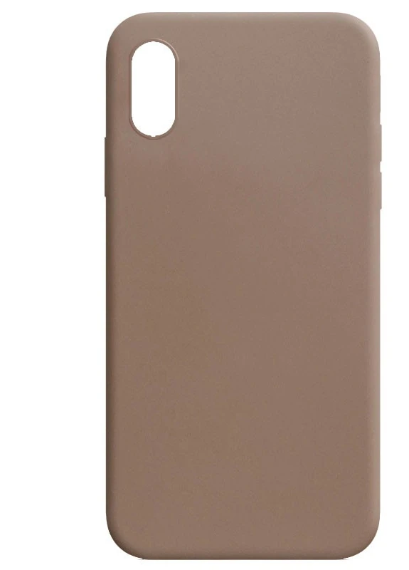 Силиконовый чехол Candy для Apple iPhone XR (6.1') Коричневый (is_00000038769_8) Epik (229725357)