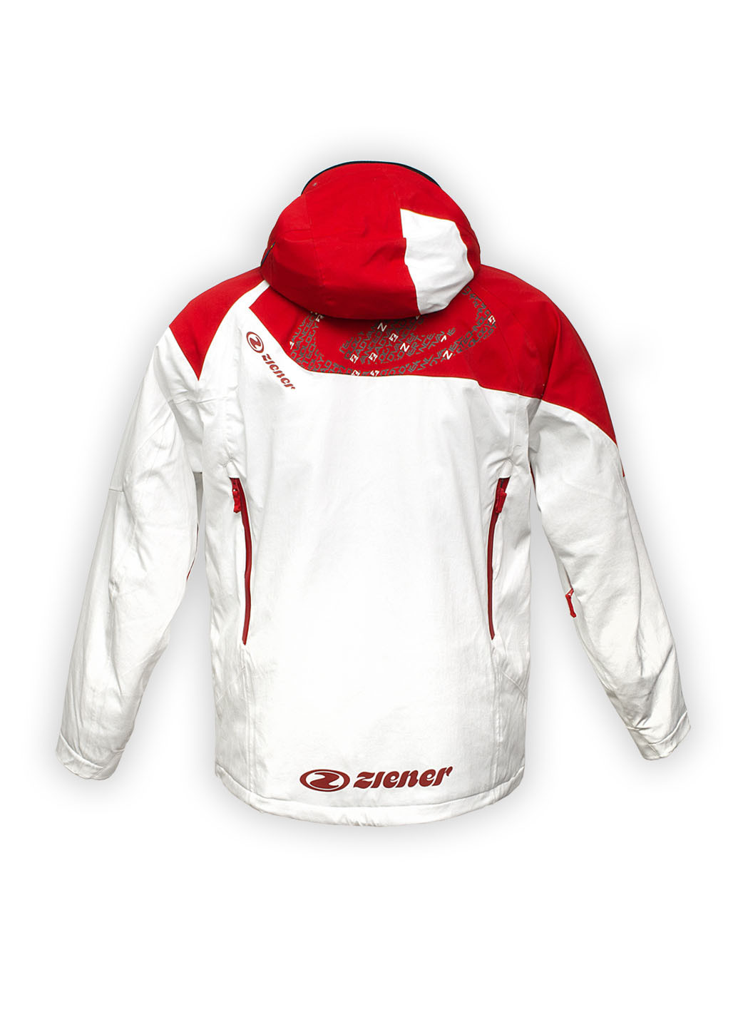 Белоснежная зимняя куртка лыжная Ziener