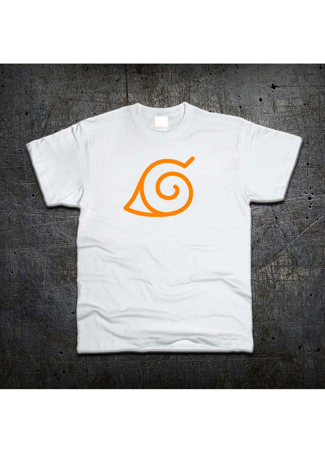 Белая футболка Sol's Logo Наруто Naruto Anime