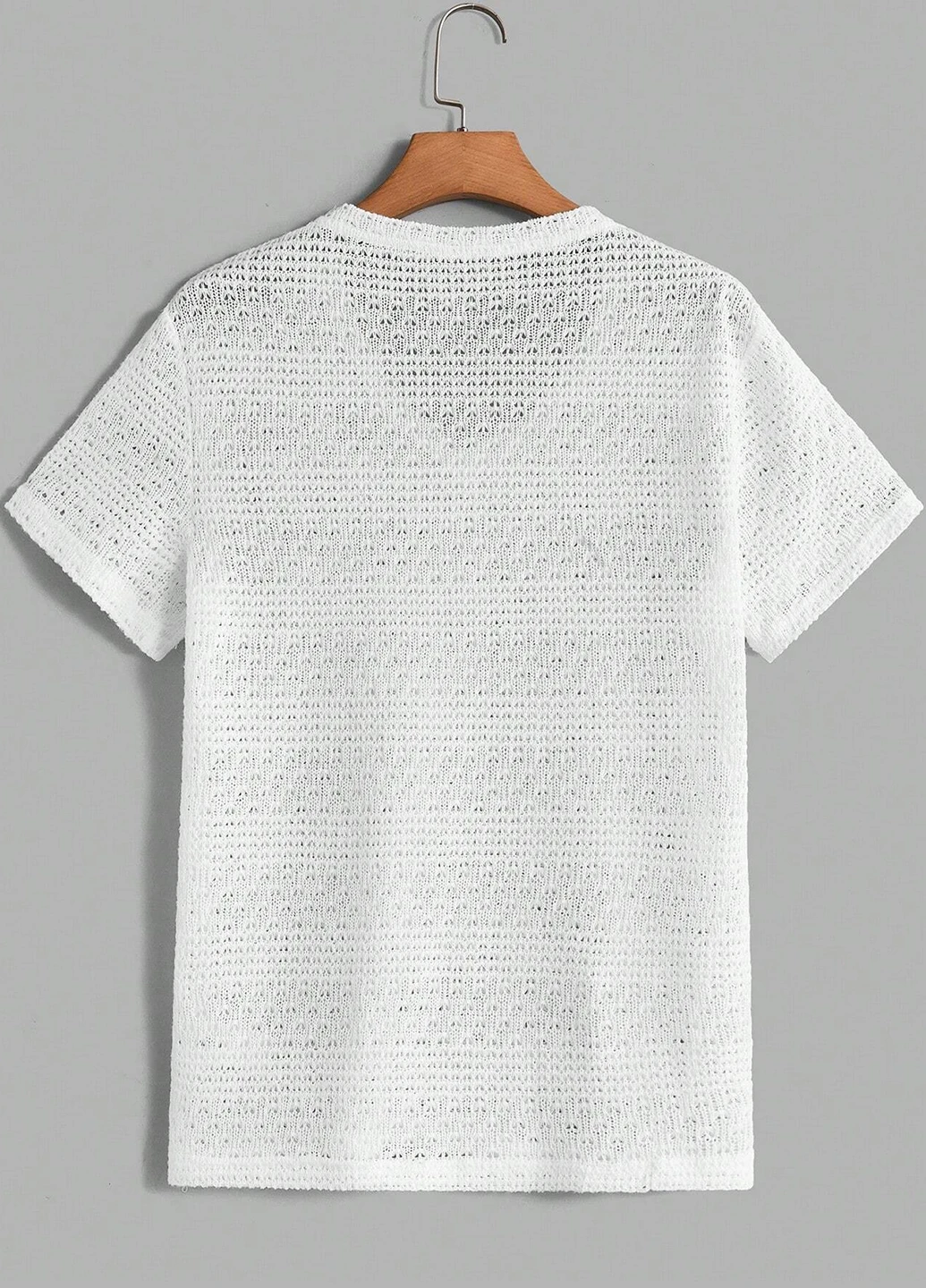 Біла футболка SHEIN