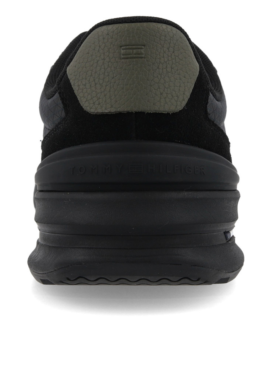Черные демисезонные кроссовки Tommy Hilfiger RETRO RUNNER SEASONAL
