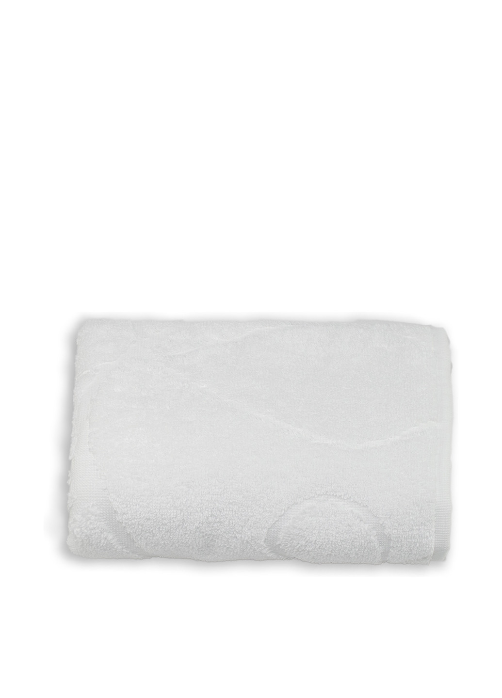 No Brand полотенце, 50х90 см однотонный белый производство - Турция