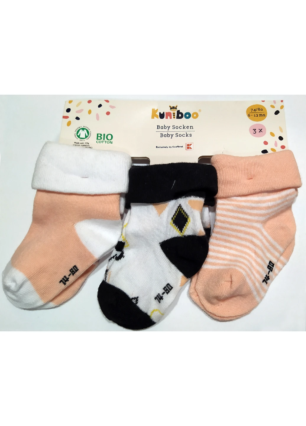 Комбинированные носки (3 пары) Kuniboo (251447996)