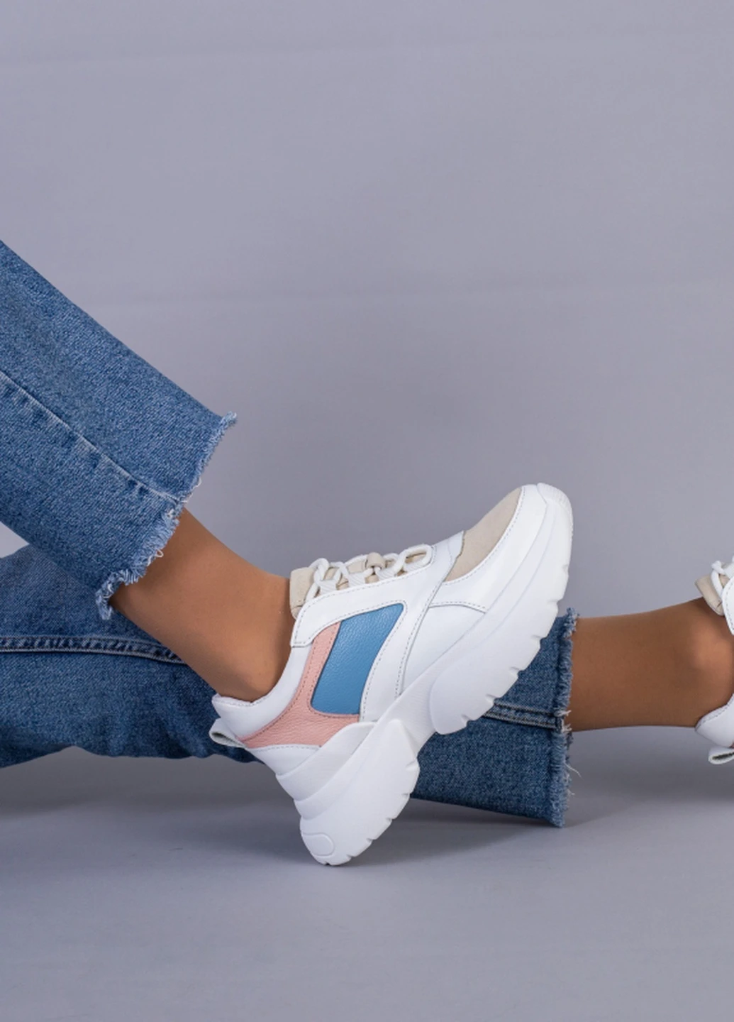 Кроссовки ShoesBand Brand белые демисезоны (253915729)