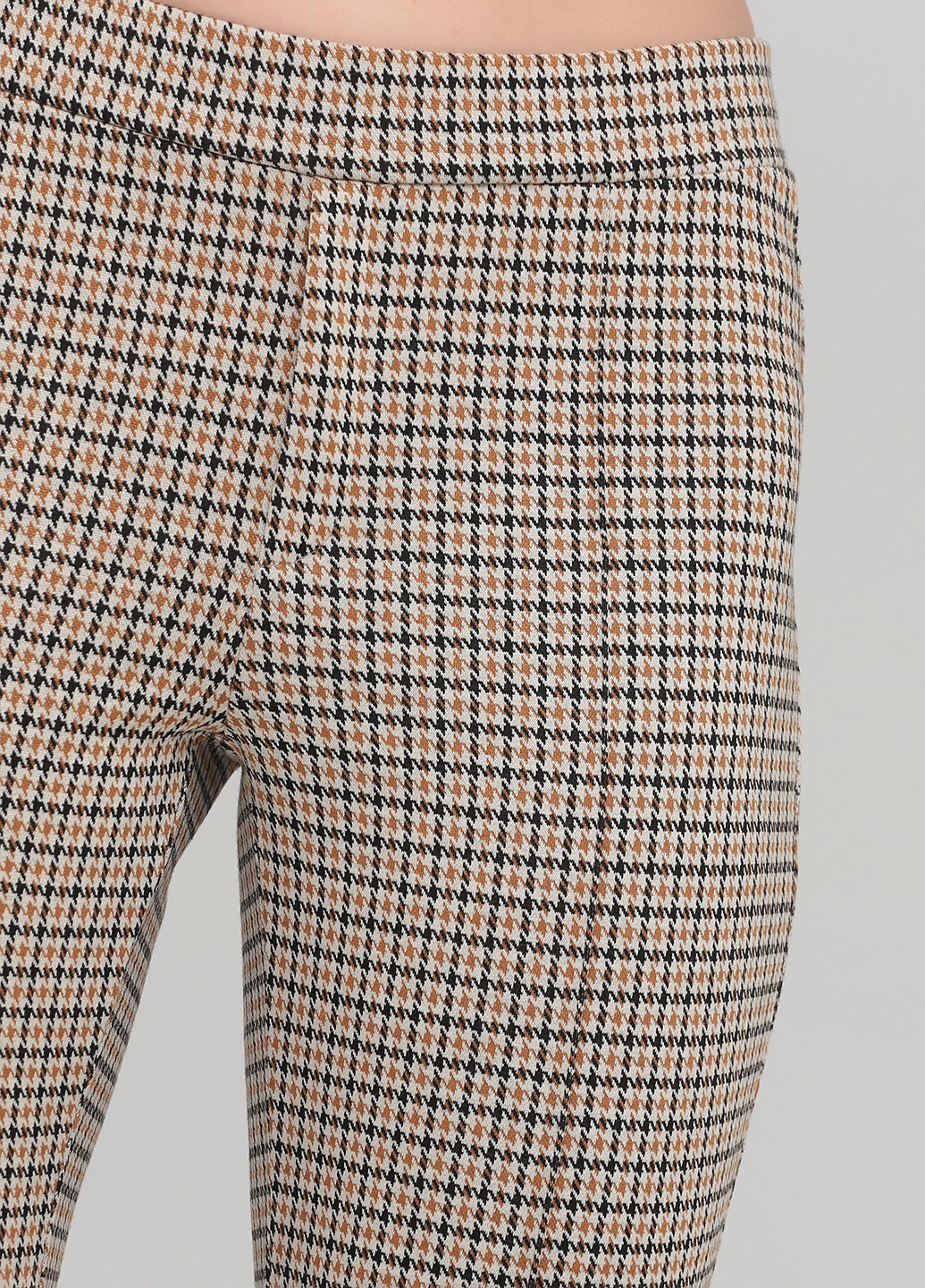 Бежевые кэжуал демисезонные классические, укороченные брюки Part Two