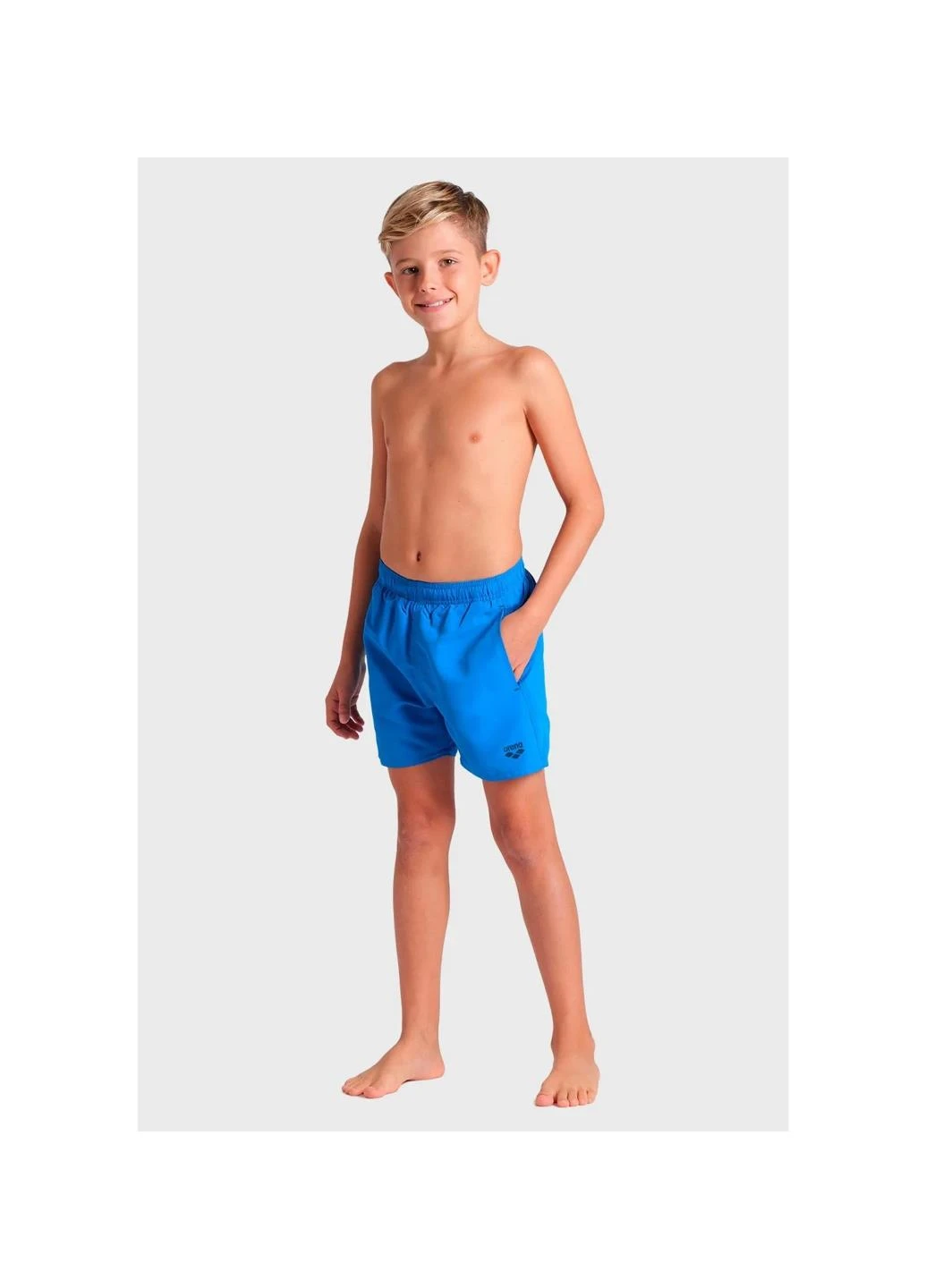 Шорты 006447-871 Arena Beach Boxer Solid R Light Blue (367034352)