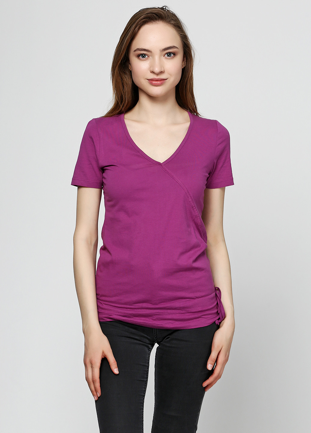Фіолетова літня футболка OVS