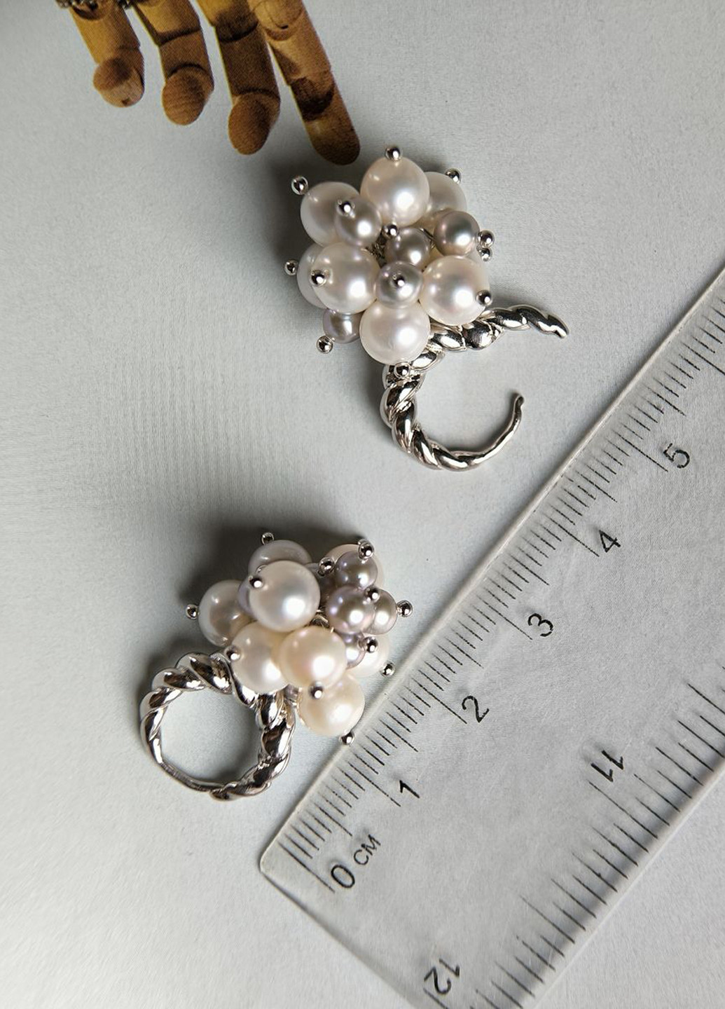 Серьги Silver Flame (350941343)