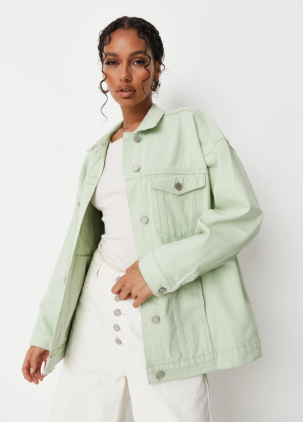 М'ятна літня куртка Missguided