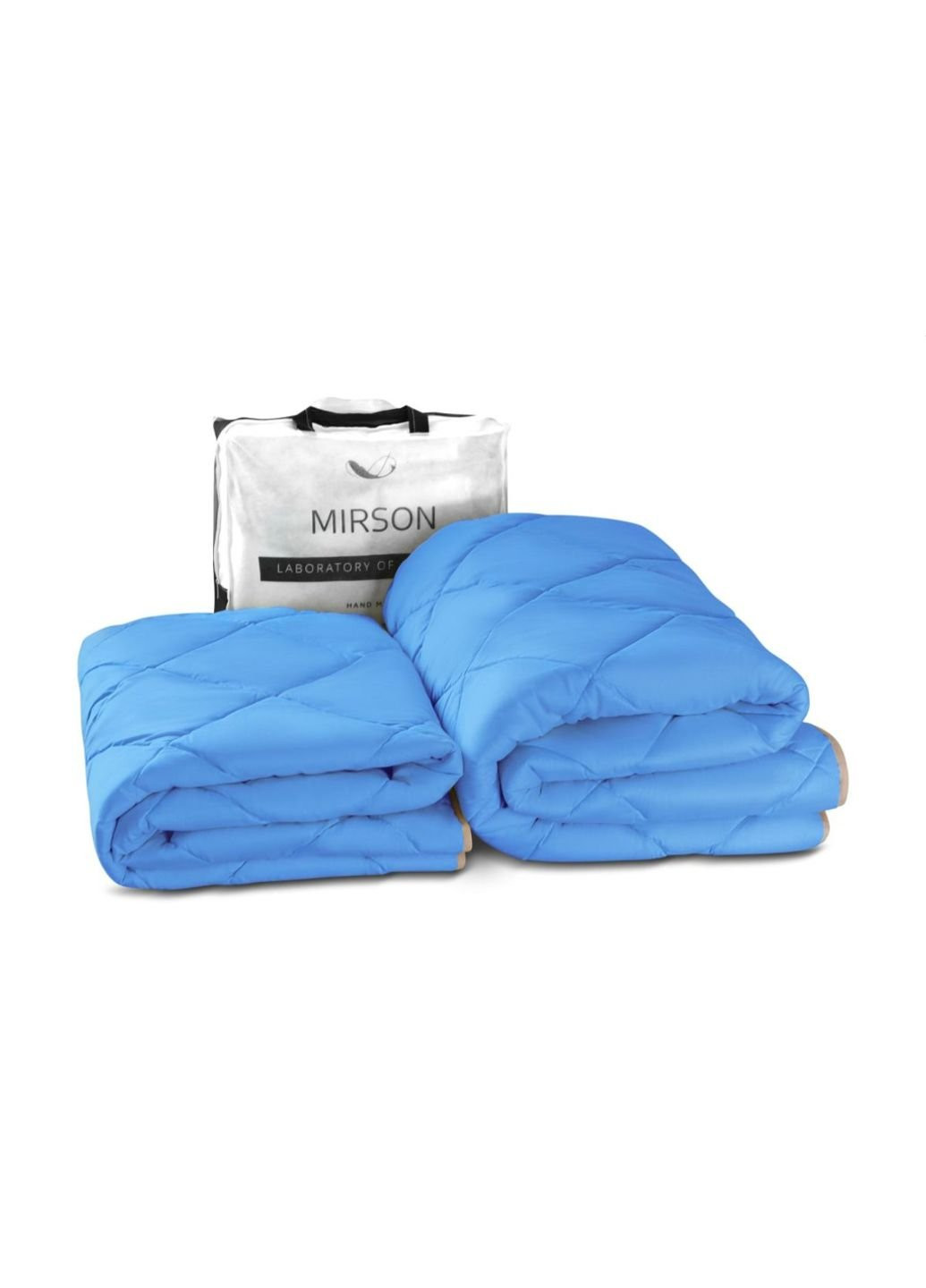 Одеяло MirSon антиаллергенное EcoSilk Premium Valentino 010 деми 172х205 (2200000003225) No Brand (254014537)
