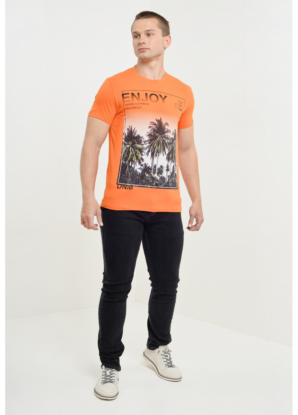 Комбинированная футболка dj48 2xl оранжевый (2000904216741) WEST s Expert