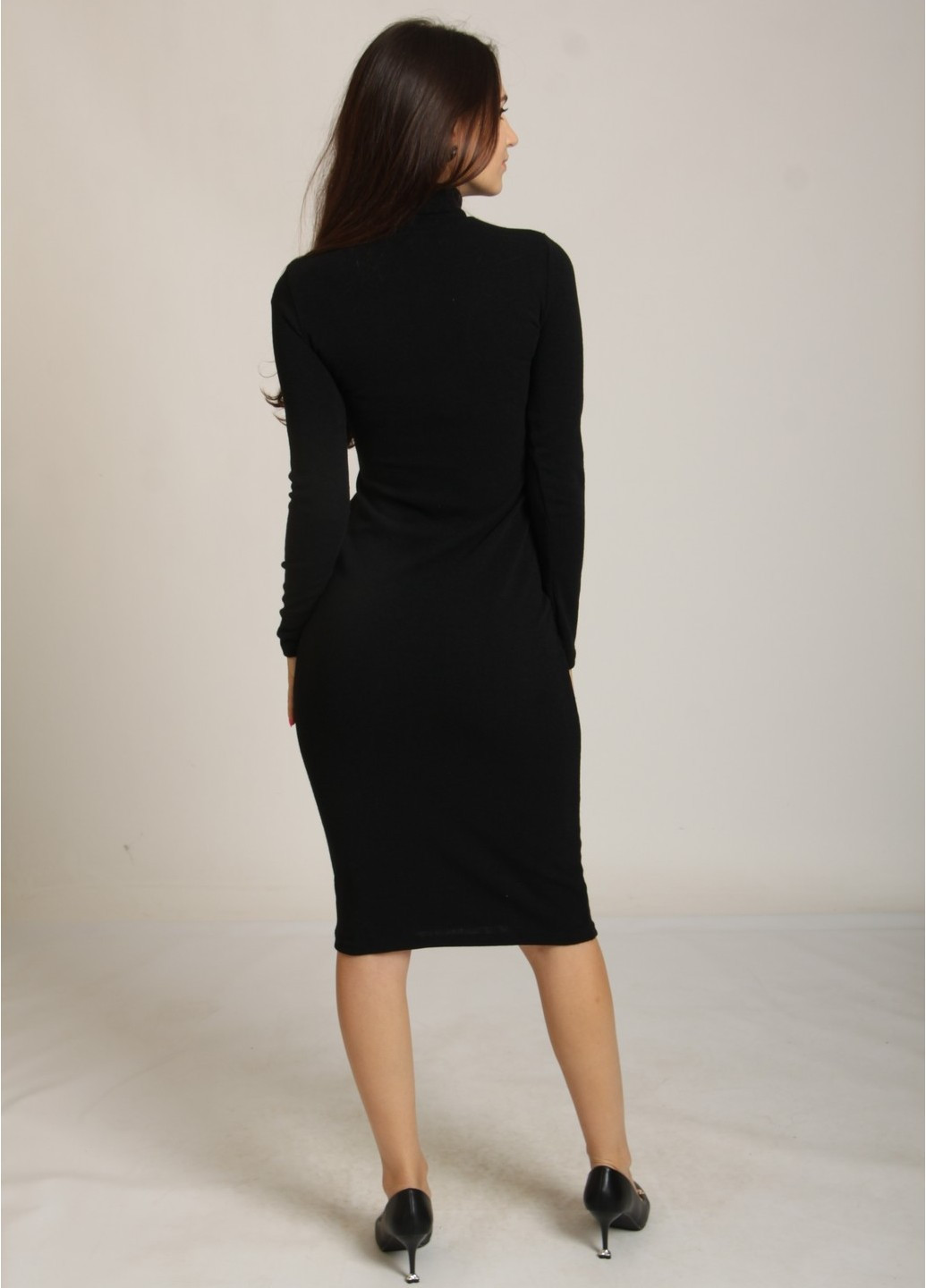Черное деловое платье Mtp
