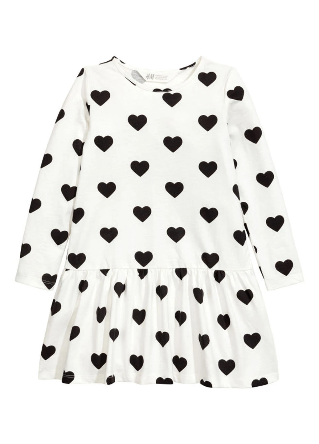 Комбинированное платье H&M (96011376)