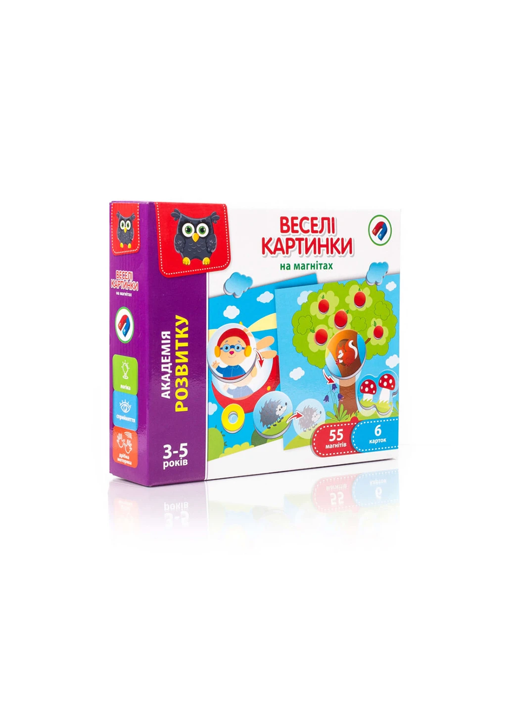 Магнитная игра Веселые картинки Vladi toys VT5422-06 (255259985)