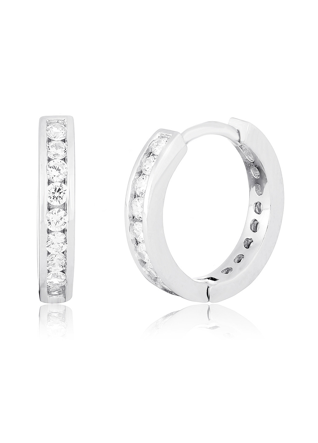 Серебряные серьги с фианитами с2ф/401 Silvex925 (201168904)