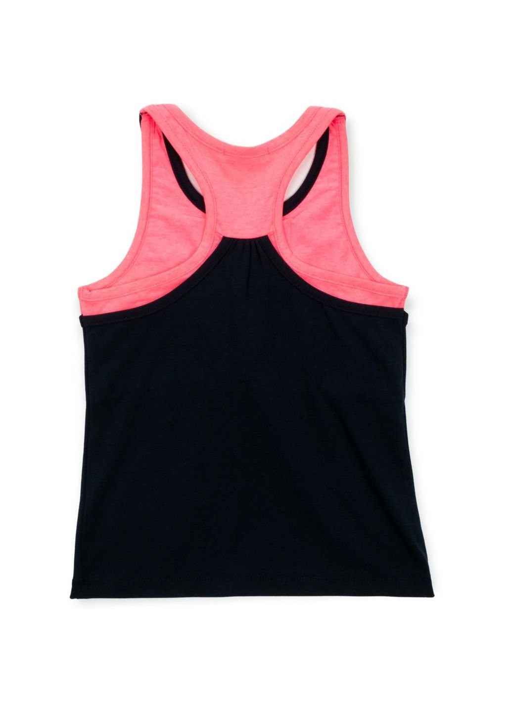 Темно-синяя летняя футболка детская майка "cool" (15730-128g-blue) Breeze