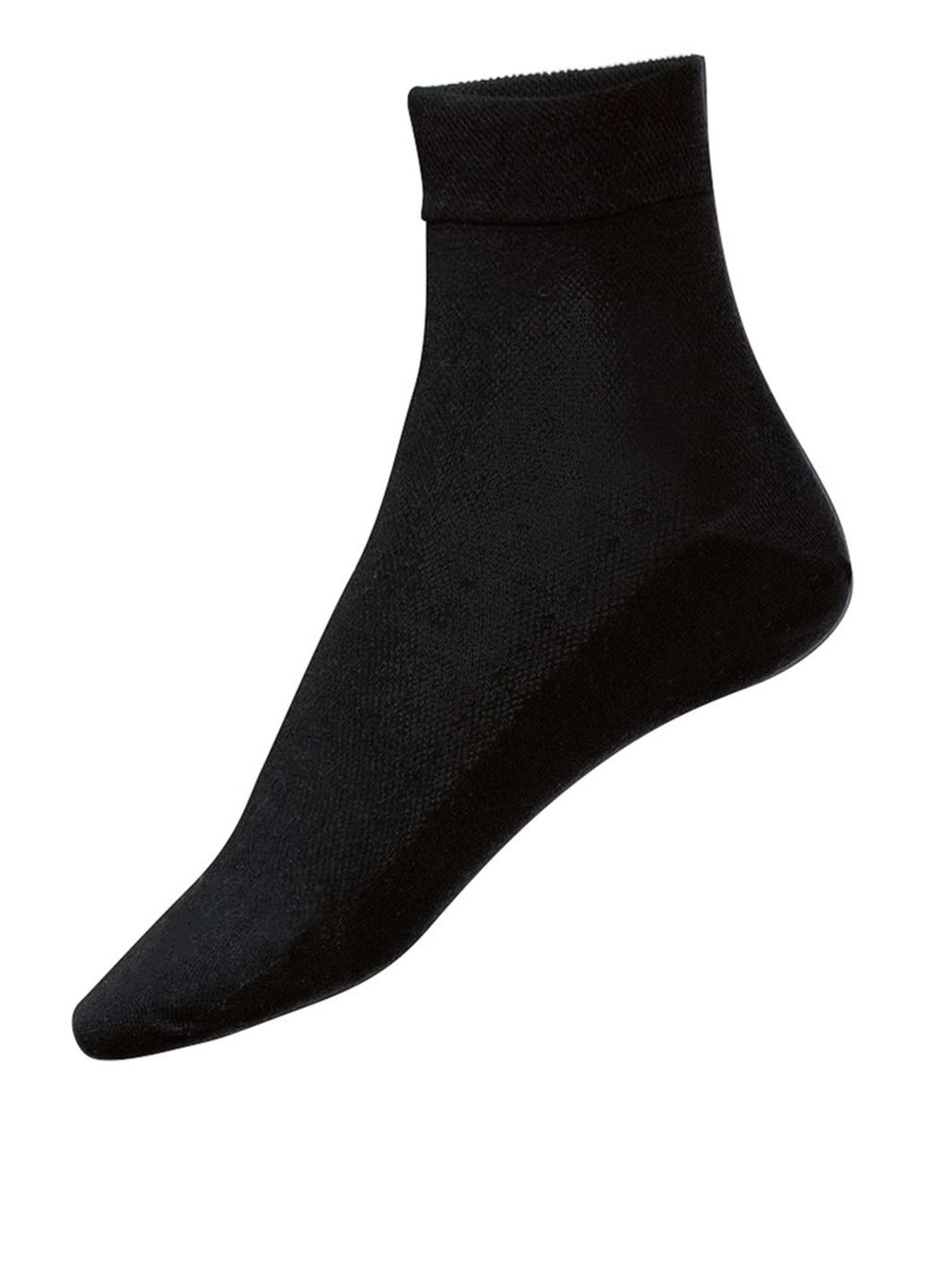 Шкарпетки (2 пари) Esmara однотонні чорні повсякденні