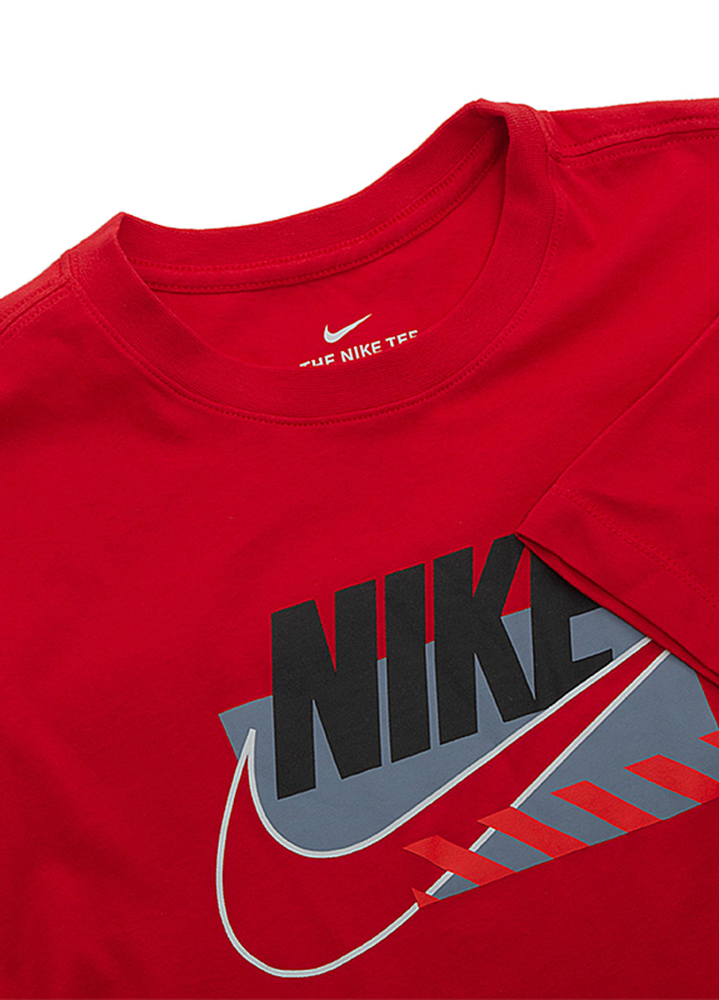 Красная футболка Nike Nike M NSW TEE SP BRANDMARKS HBR