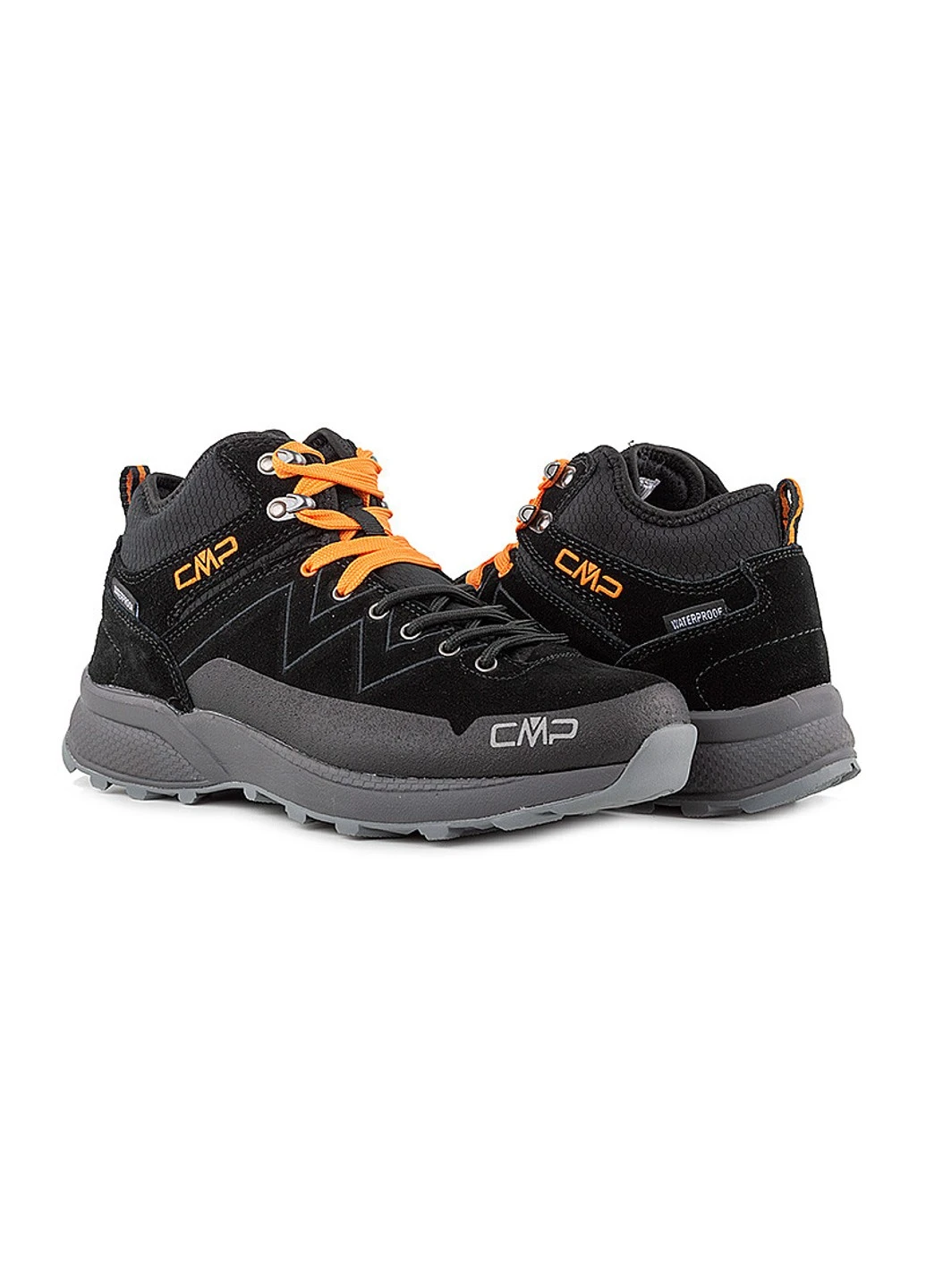 Черные зимние ботинки kaleepso mid hiking shoe wp CMP