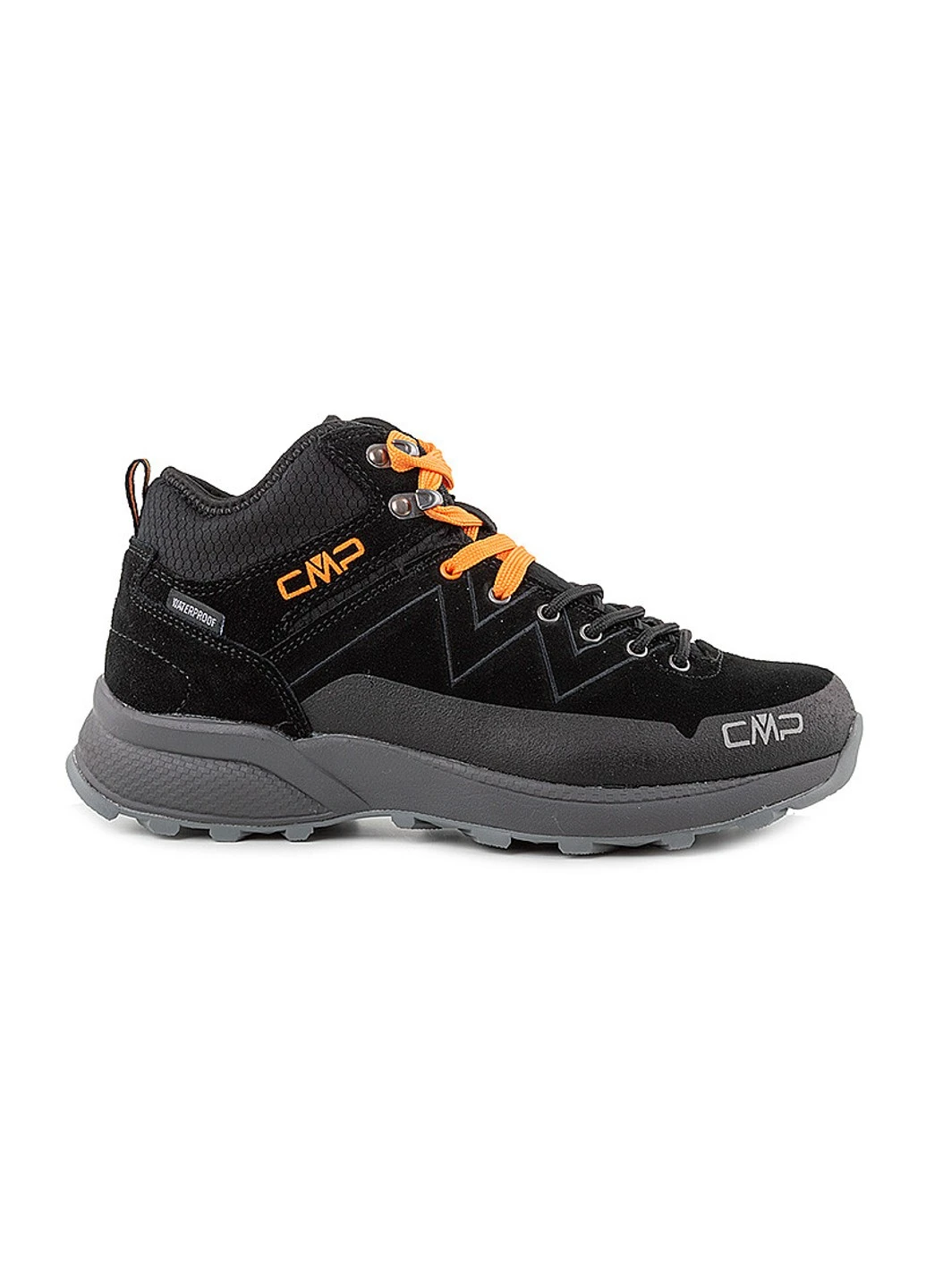 Черные зимние ботинки kaleepso mid hiking shoe wp CMP