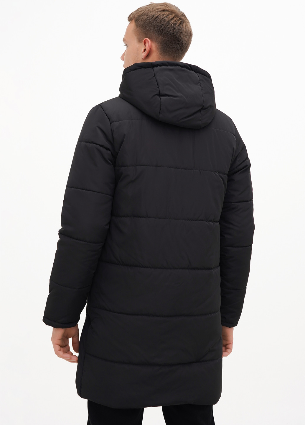 Чорна зимня куртка Kristi