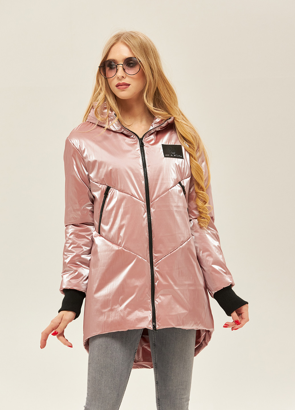 Рожева демісезонна куртка MN