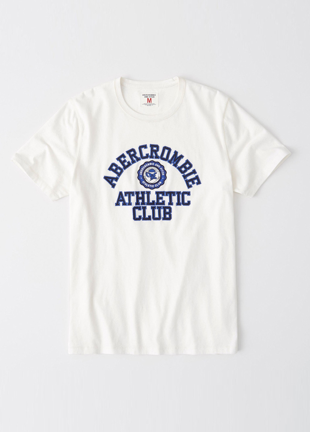 Белая футболка Abercrombie & Fitch