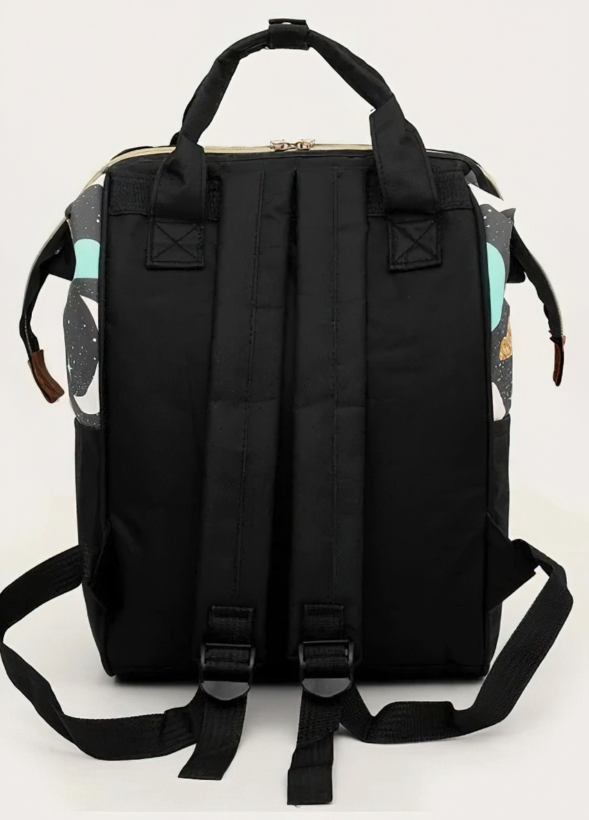 Сумка для мами / рюкзак для коляски багатофункціональний органайзер living traveling share Чорна 62534 DobraMAMA (254734100)