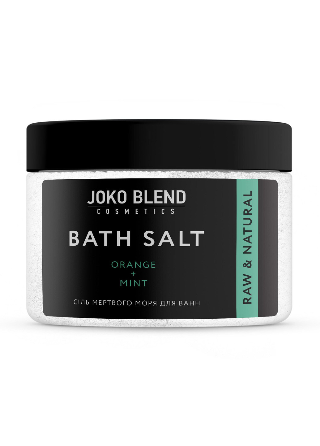 Сіль Мертвого моря для ванн Апельсин-М'ята 300 г Joko Blend (251853852)
