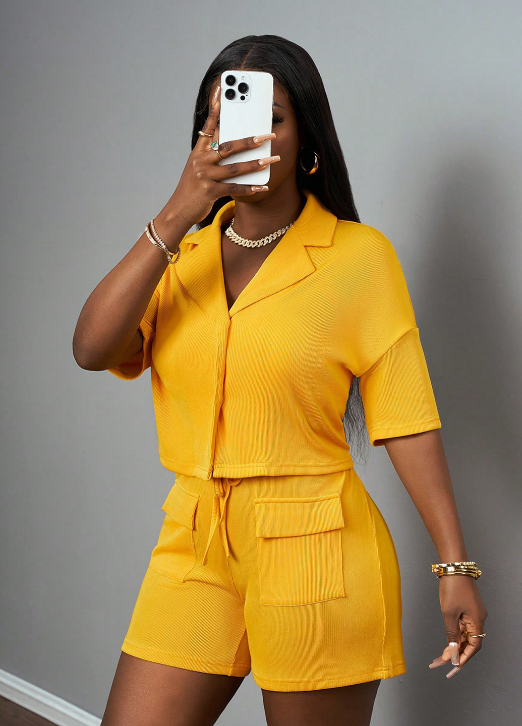 Костюм (жакет, шорти) SHEIN (367006245)
