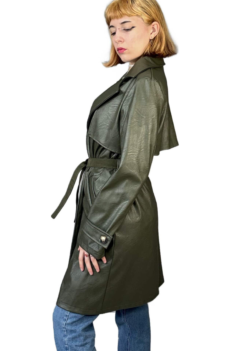 Плащ Boohoo тренчкот на завязках демисезон (347074241)