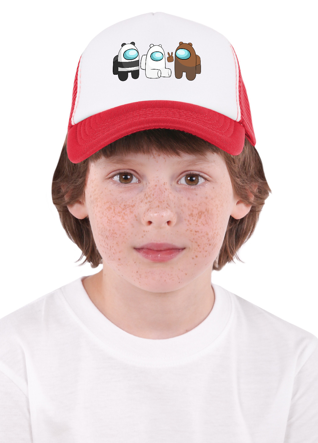 Кепка Тракер дитяча Вся правда про ведмедів (We Bare Bears) (33404-2668) MobiPrint (220769683)