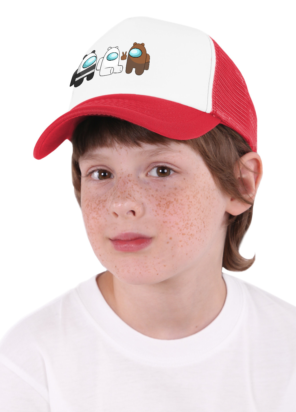 Кепка Тракер дитяча Вся правда про ведмедів (We Bare Bears) (33404-2668) MobiPrint (220769683)