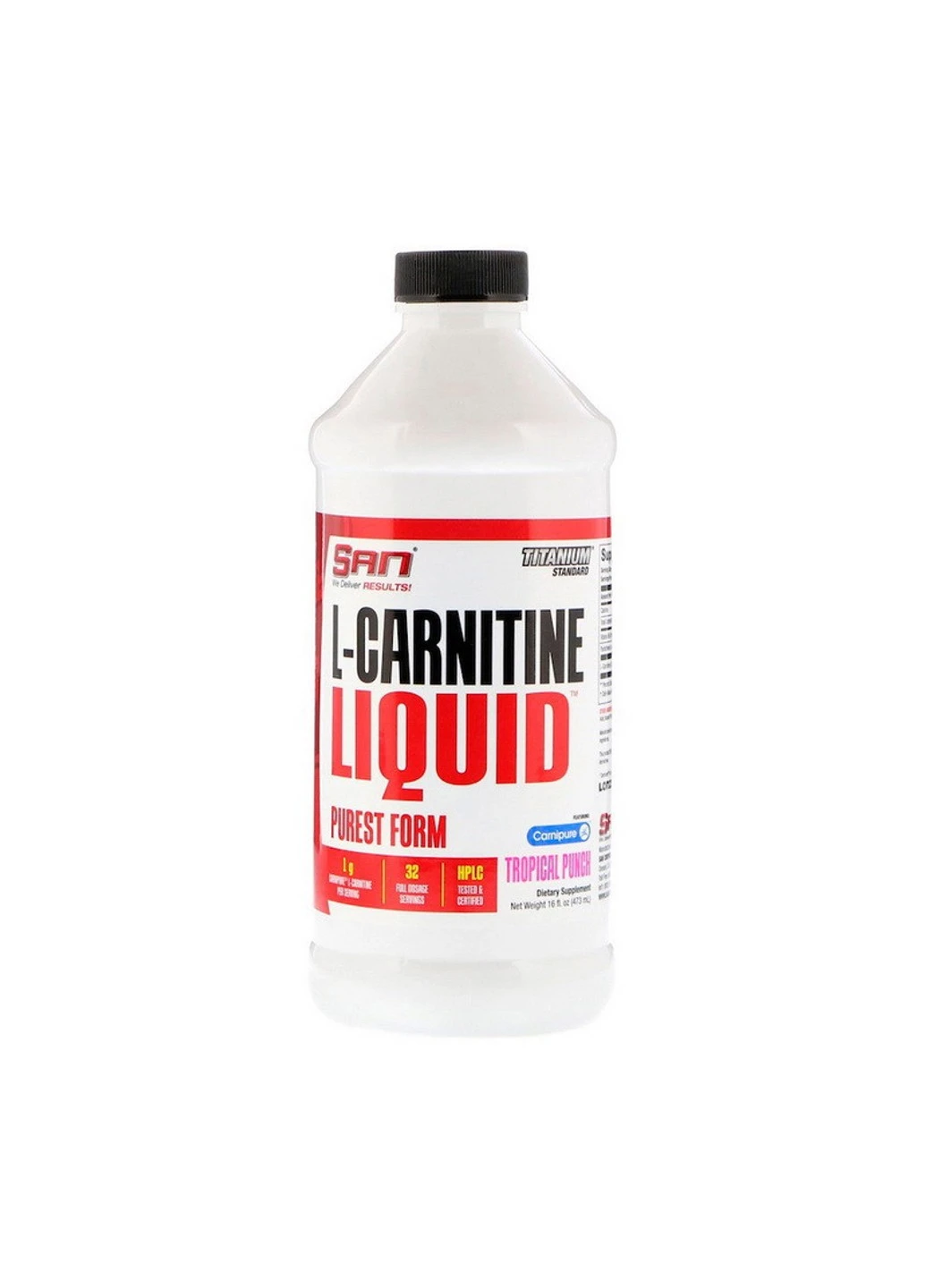 Рідкий Л-карнітин L-Carnitine (473 мл) сан orange San (255362650)