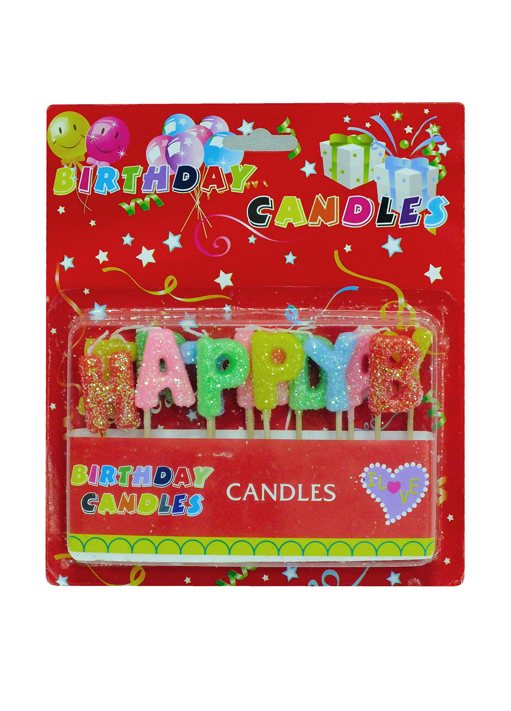 Свічки набір для торта Happy Birthday Seta Decor (108277587)