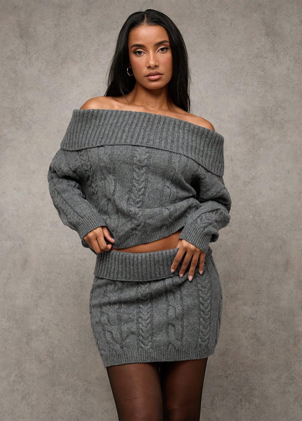 Костюм (свитер, юбка) SHEIN (346914119)