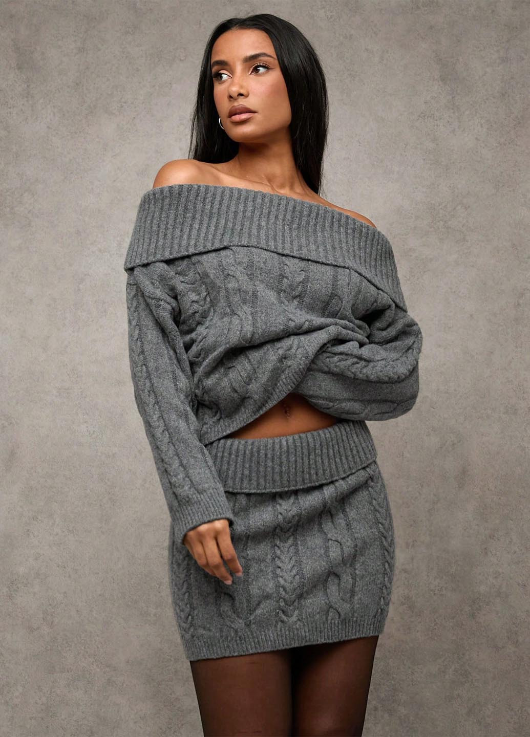 Костюм (свитер, юбка) SHEIN (346914119)