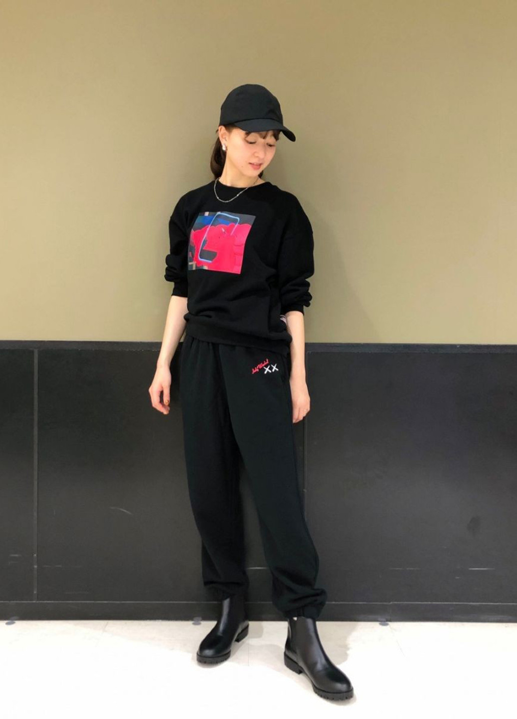 Спортивный костюм (свитшот, штаны) Uniqlo (331289386)