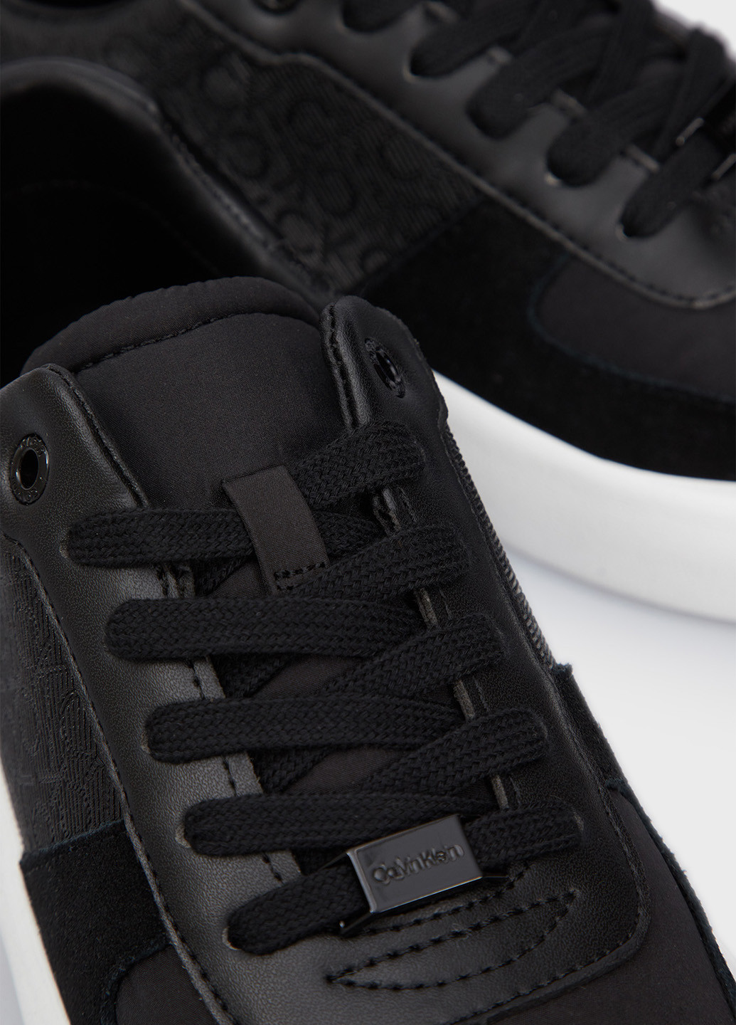 Кроссовки Calvin Klein чёрные демисезоны (366292814)