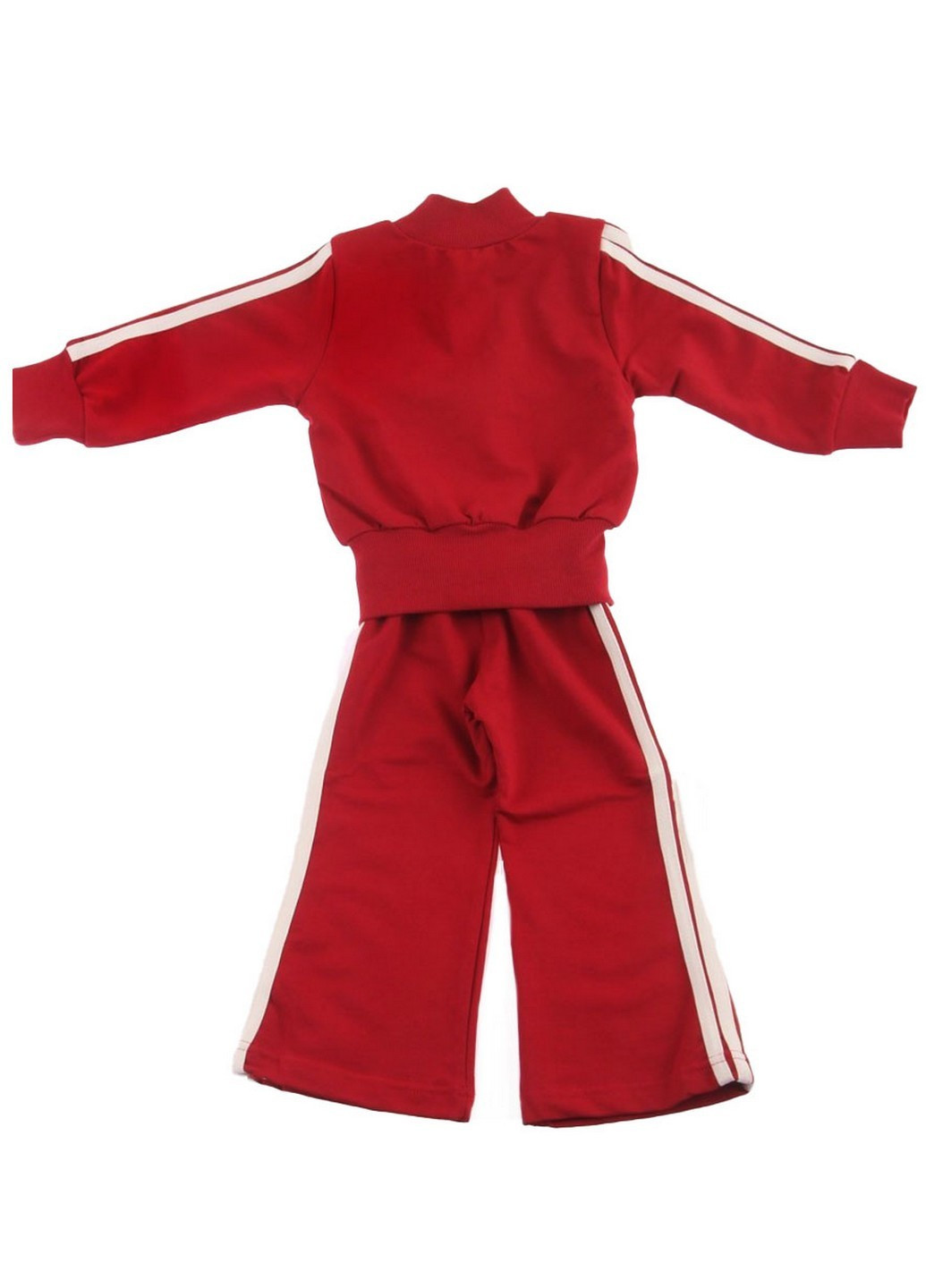 Бордовый демисезонный костюм (бомпер, брюки) Фламинго