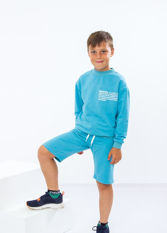 Голубой комплект для мальчика Носи своє 6279