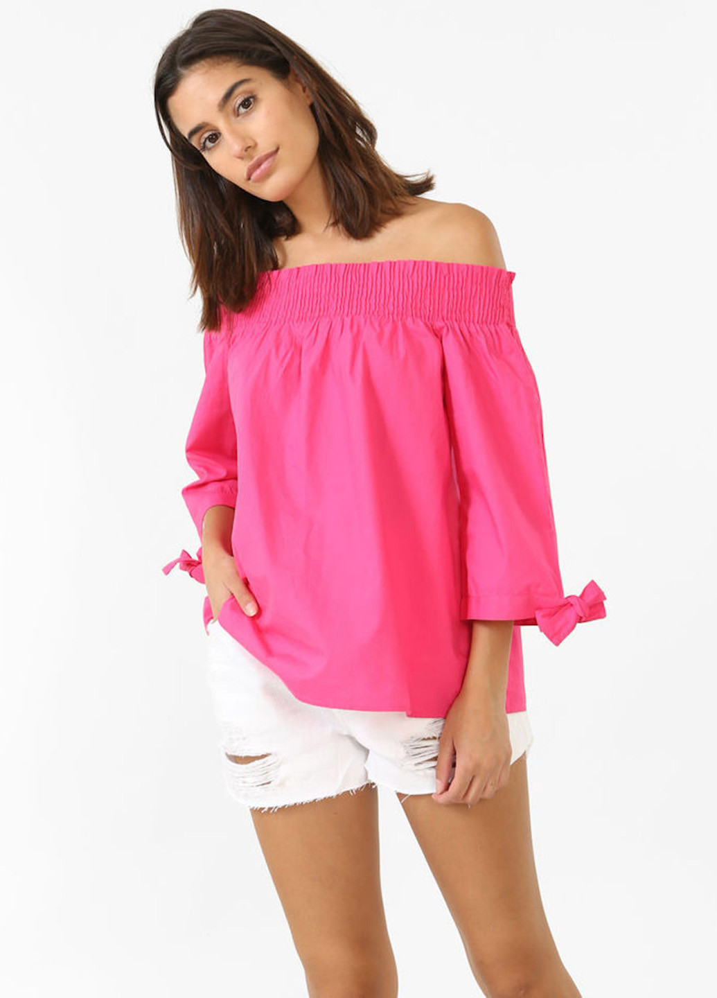 Рожева літня блуза Pimkie