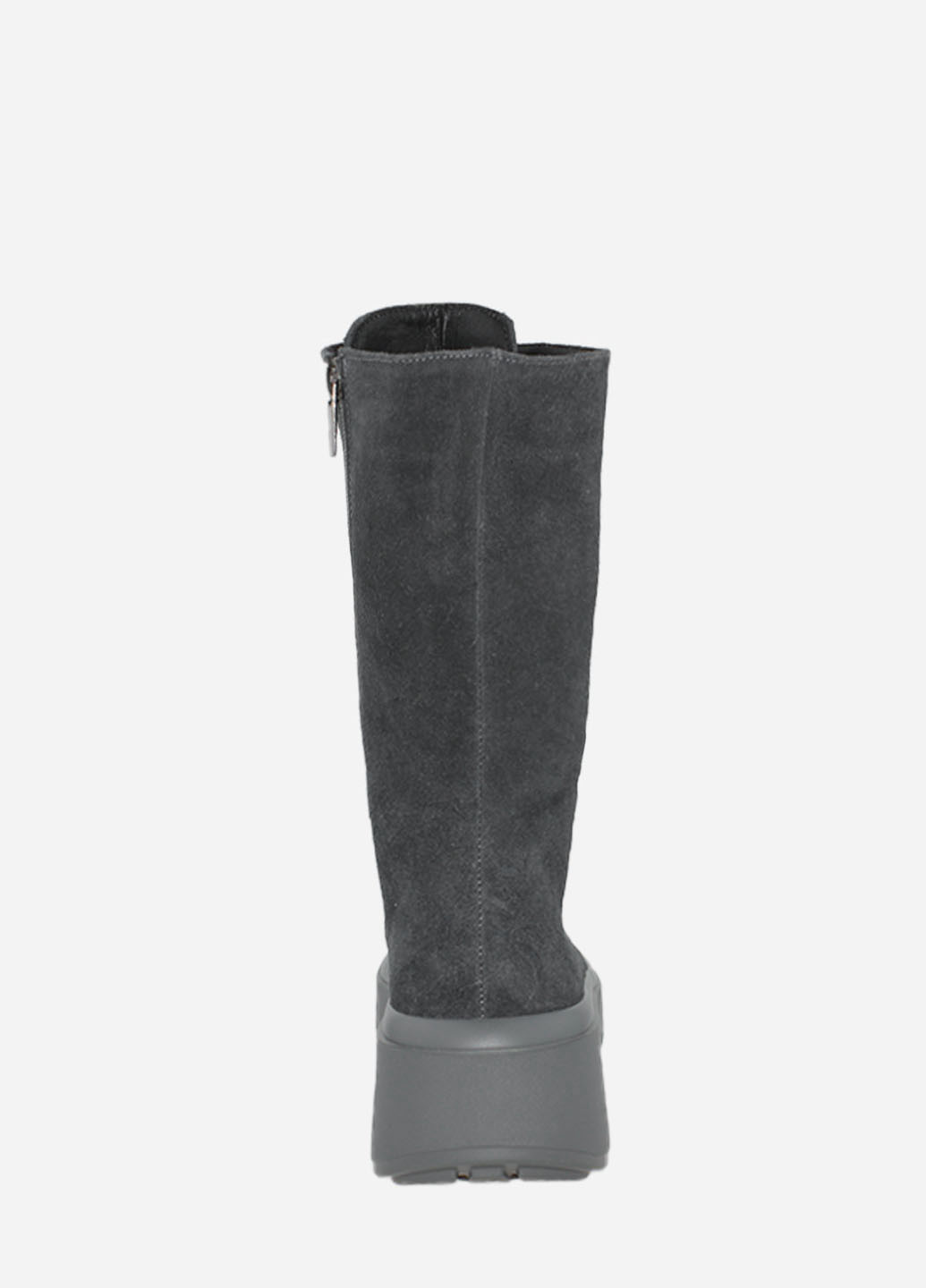 Зимние ботинки re2713-2-3346-11 серый El passo из натуральной замши