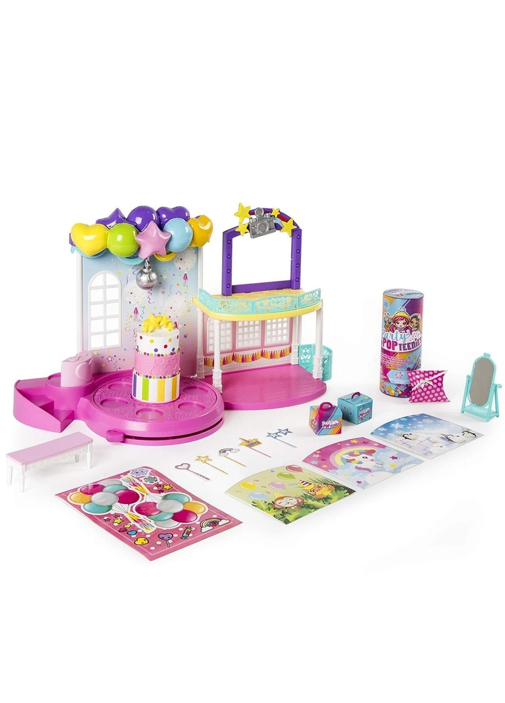 Игровой набор Party Popteenies Playset with Confet Фантастическая вечеринка (6043883) Spin Master (255665574)
