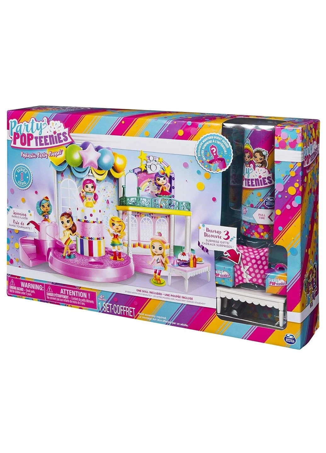 Игровой набор Party Popteenies Playset with Confet Фантастическая вечеринка (6043883) Spin Master (255665574)