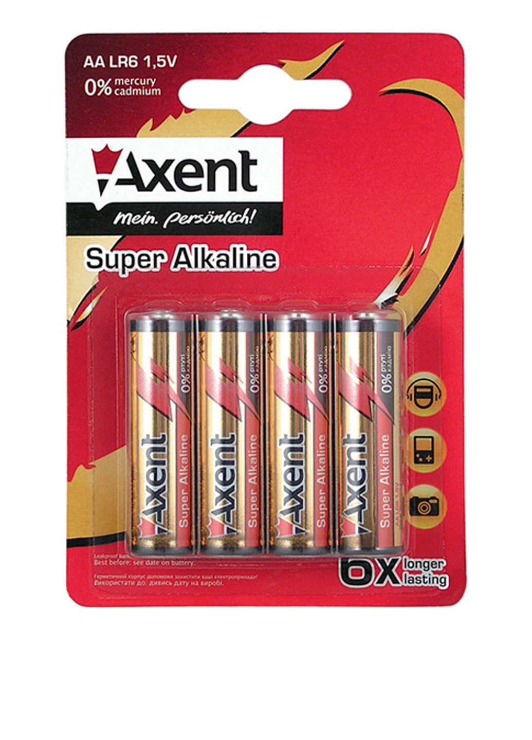 Батарейки, 1.5V (4 шт.) Axent (84133246)