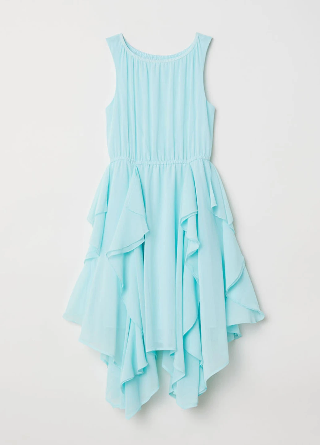 Голубое платье H&M (99449694)