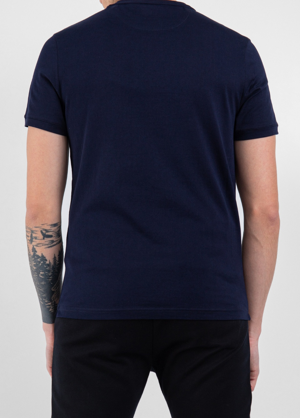 Темно-синяя футболка Fendi