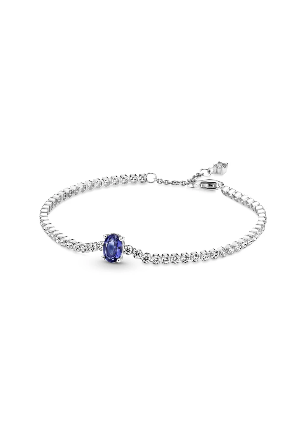 Срібний браслет для намитсин Пандора "Блискуче pavé" 590039C01 20 No Brand (252432263)
