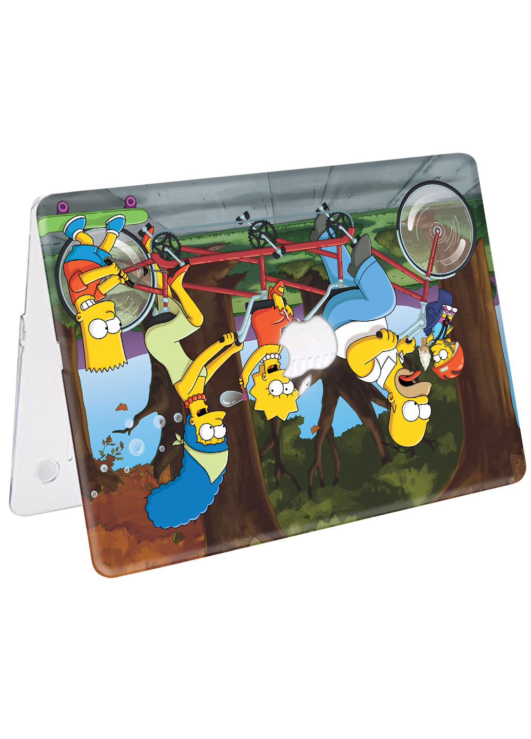 Чохол пластиковий для Apple MacBook Pro 16 A2141 Сімпсони (Simpsons) (9494-1727) MobiPrint (218506303)